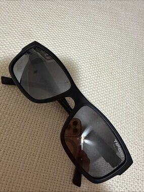 Tifosi Optics Black Sunglasses with Smoke Lenses